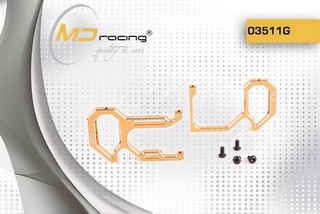 MD Racing MDF14 Motor Bench Set (Gold color)