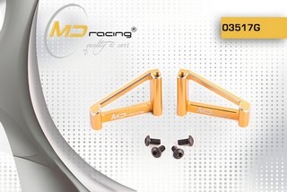 MD Racing MDF14 Servo Support Kit GOLD