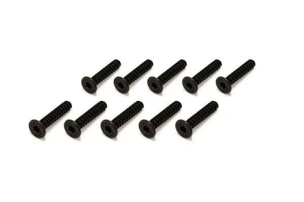 Kyosho 1-S33015TPH - TP Hex Flat Head Screws M3x15mm (10 pcs)