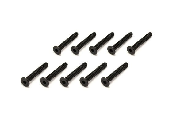 Kyosho 1-S33020TPH - TP Hex Flat Head Screws 3M3x20mm (10 pcs) - Clicca l'immagine per chiudere