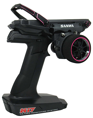 Sanwa 101A33073A - M17 Limited Pink Radio + RX-493i Receiver