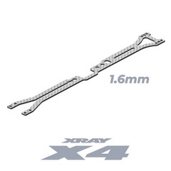 XRAY - 301071 Xray X4 Graphite Upper Deck