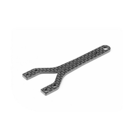 Xray 301075 - X4F GRAPHITE UPPER DECK - SPLIT FRONT - 2.0MM