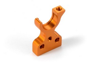 XRAY T4 2018 - Alu Center Layshaft Holder - right - Orange