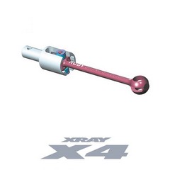 XRAY - 305408 X4 CVD BB Drive Shaft 54mm - Hudy Spring Steel - Set