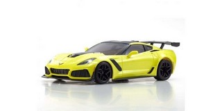 Kyosho Mini-Z RWD Chevrolet Corvette ZR1 Racing Yellow (W-MM/KT531P) c/LED