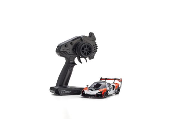 Kyosho 32340WR - Mini-Z RWD McLaren Senna GTR White-Red (W-MM/KT531P)