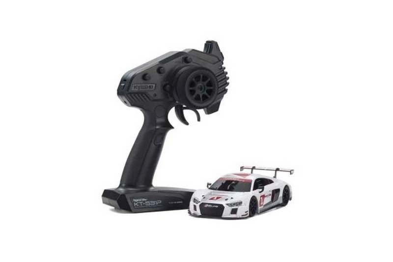 Kyosho 32357AS - Mini-Z MR04 RWD Audi R8 LMS 2015 White (W-MM/KT531P) - Pre-Ordine