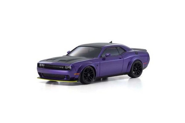 Kyosho 32621PU - Mini-Z AWD Dodge Challenger SRT Hellcat Redeye Plum Crazy (MA020W-LL)