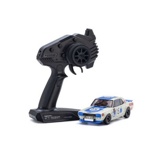 Kyosho 32643BL - Mini-Z AWD Skyline 2000GT-R KPGC10 Racing'72 Blue No15 (MA020/KT531P)