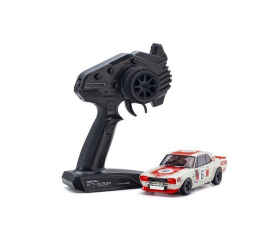 Kyosho 32643R - Mini-Z AWD Skyline 2000GT-R KPGC10 Racing'72 Red No.6 (MA020/KT531P)