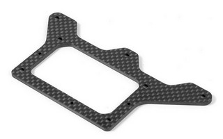 XRAY Link graphite Rear Pod Lower Plate 2.5mm for X12