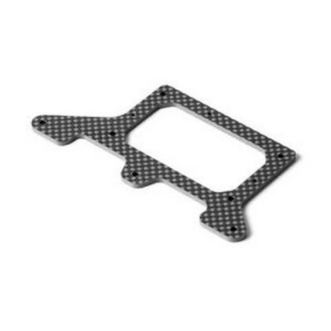 XRAY X1 2020 - Graphite Rear Pod Lower Plate 2.5mm