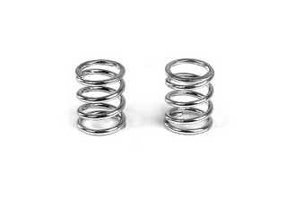 XRAY Front Coil Spring C=4.0 - Silver (2)