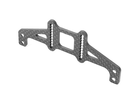 XRAY 373053 - X1'24 Graphite Rear Wing Mount 2.5mm