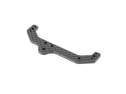 XRAY 373557 - X1'24 Graphite Rear Pod Upper Plate 2.5mm