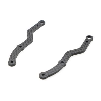 XRAY 376328 - X1 2023 Graphite Side Brace 2.5mm - Right + Left