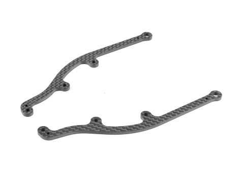 XRAY 376332 - X1'24 Graphite Side Brace 2.5mm - Right & Left