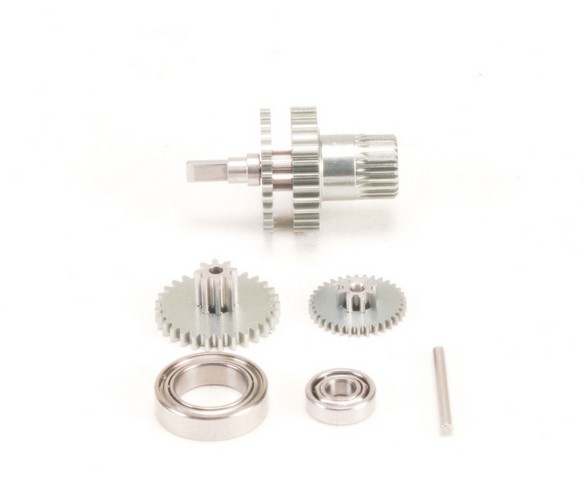 PN Racing 500834G - Replacement Titanium Gear Set (Pin & Bearings Included) for V4 Anima Micro Servo