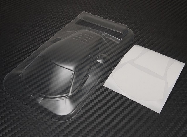 PN Racing 600510 - Lexan Roof And Lexan Wing For PNR Concept C9 Body