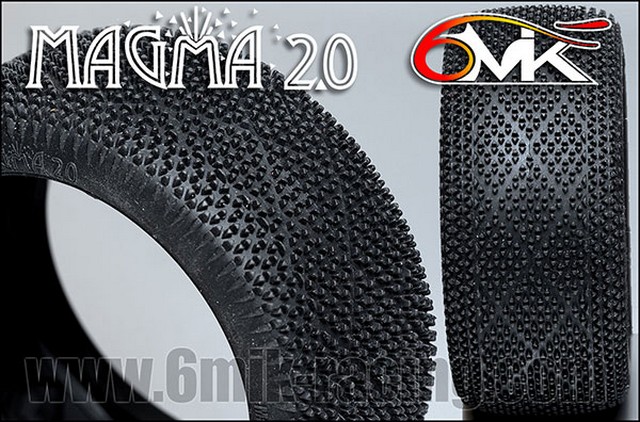 6mik-Racing T16V - "Magma 2.0" Gomme - Mescola Verde - Solo Gomme (2 pezzi) - Clicca l'immagine per chiudere