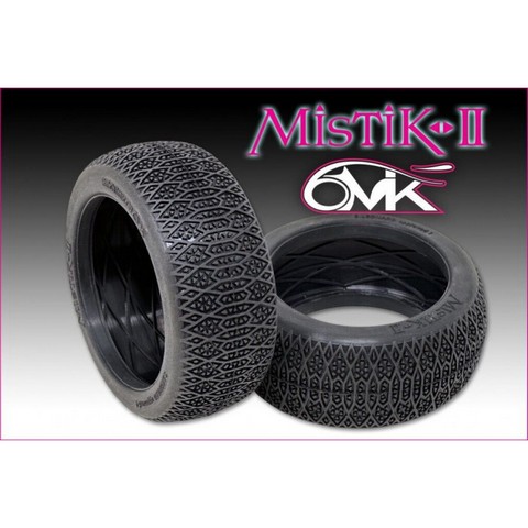 6mik-Racing T22B - "Mystick II" Gomme - Mescola Blu - Solo Gomme (2 pezzi)