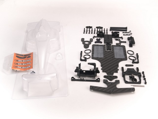 PN Racing 900300CF1 - Mini-Z PNR3.0 Formula One Chassis Conversion Kit