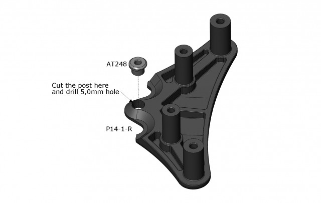 Awesomatix AT248 - Lower Bumper Post