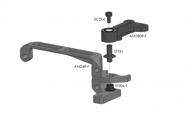 Awesomatix FSS - Forward Shifted Servoholder set