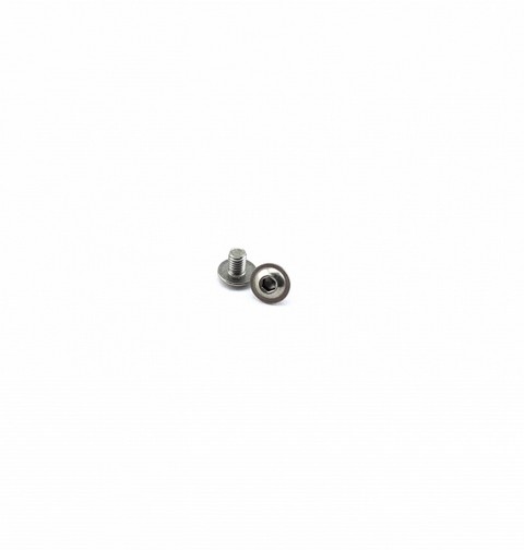 Awesomatix SB3X4F - M3x4 Button Flanged Head Screw x 2