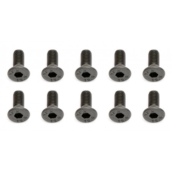 Team Associated AE25201 - Screws, 3x8 mm FHCS