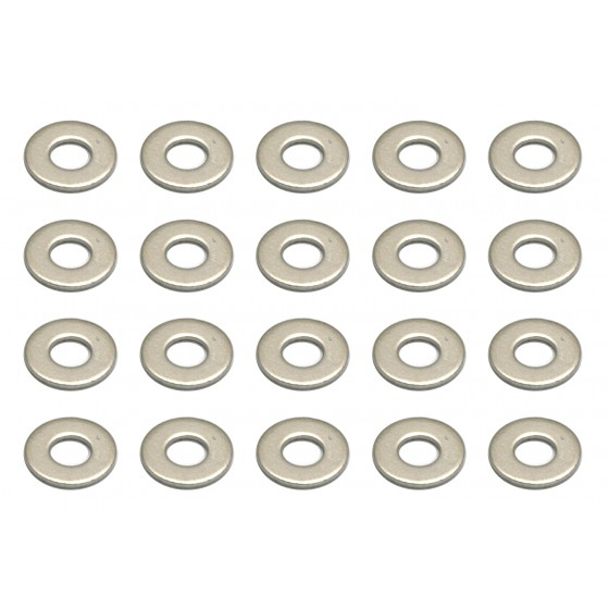 Team Associated AE89278 - Washers, 2.6 x 6mm