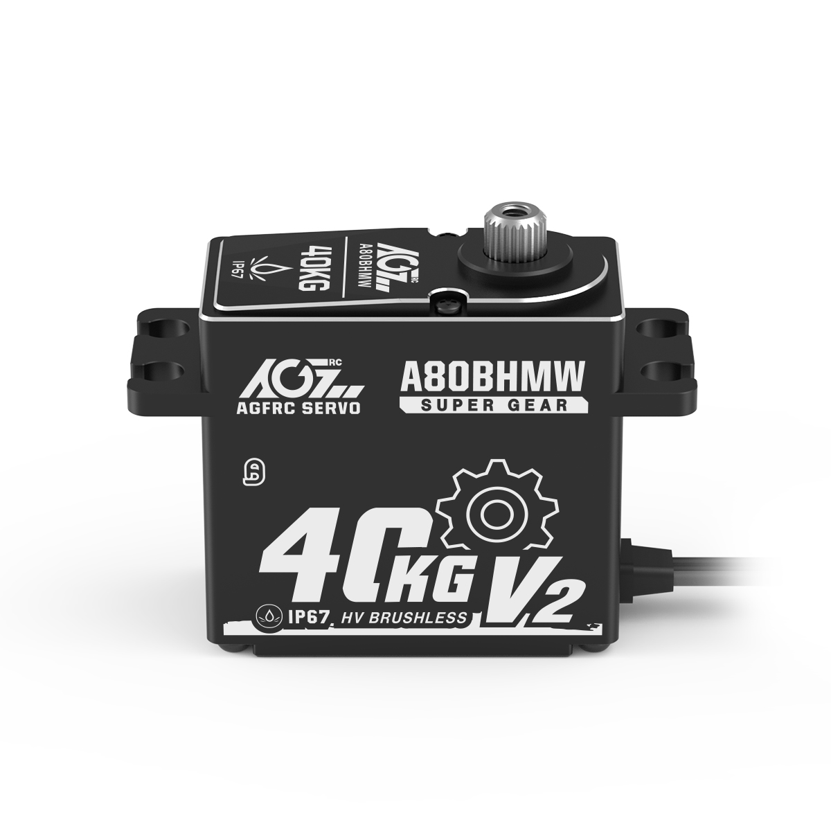 AGF-RC A80BHMW-V2 - 27-40KG Brushless 0.085Sec HV (Waterprof)