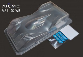 Atomic MRZ Lexan Pan Car Body - MP1 (102WB)