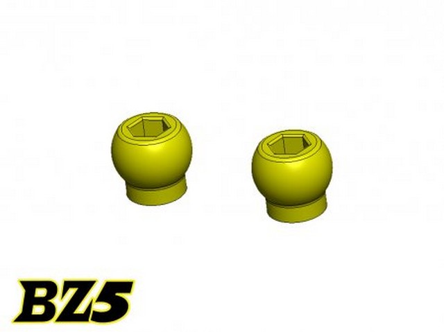 Atomic BZ5-09 - Brass 3.5 Balll head M1.6 thread (2 pcs)