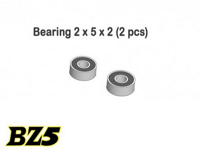 Atomic BZ5-38 - Bearing 2 x 5 x 2 (2 pcs)