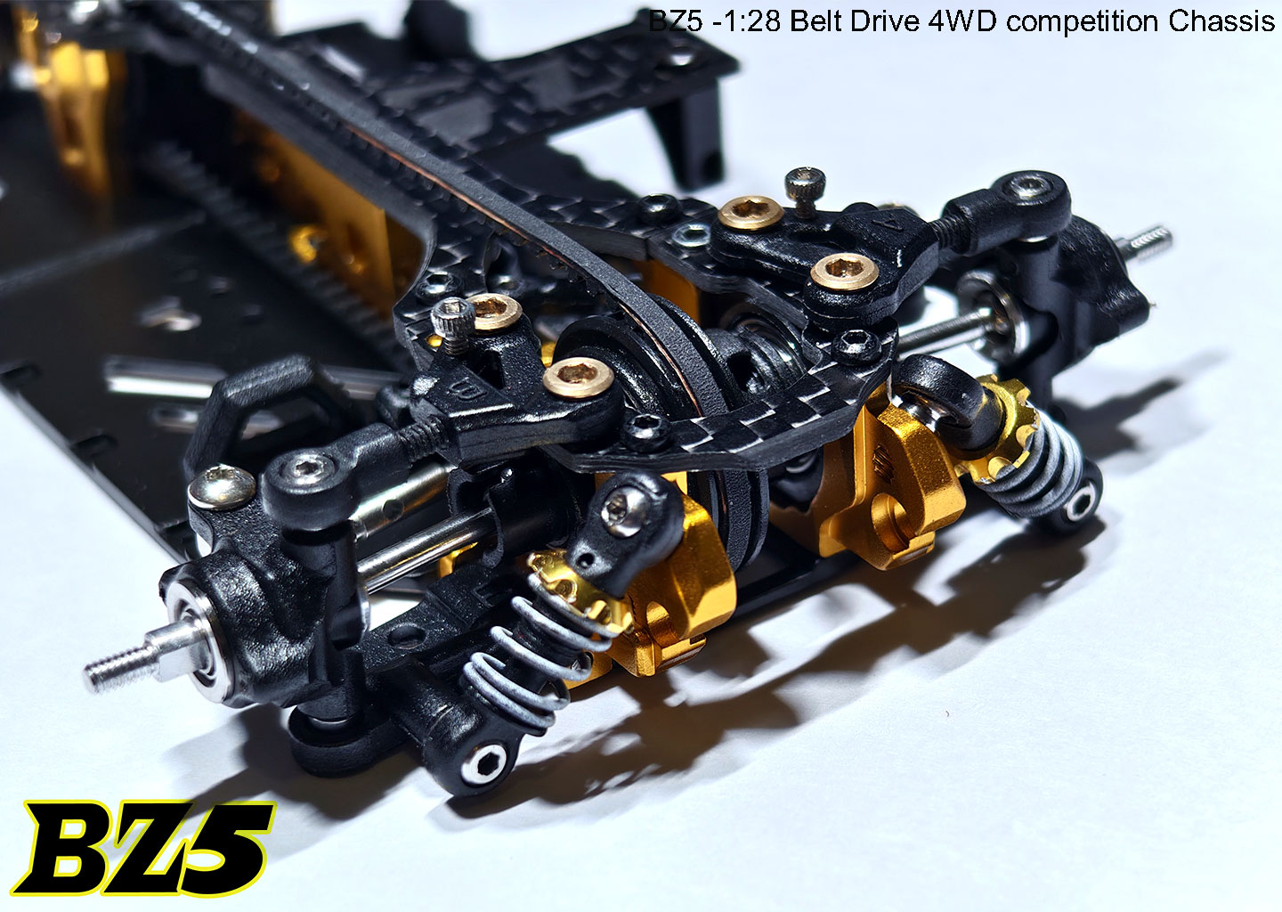 Atomic BZ5-KIT - BZ5 Belt Drive 4WD Chassis Kit (No electronics)