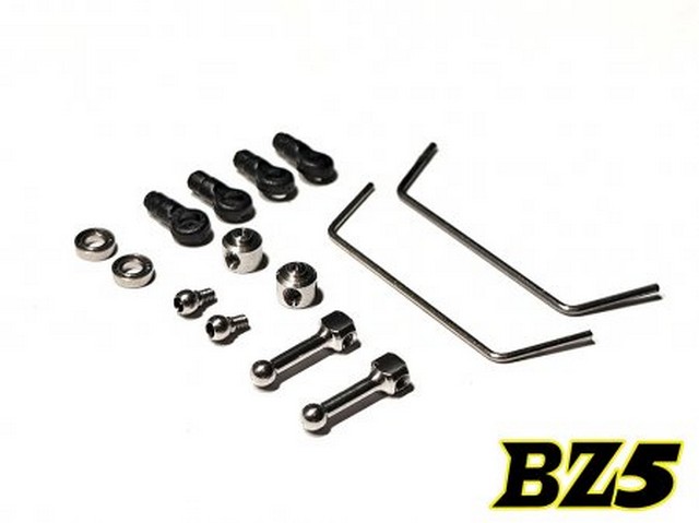 Atomic BZ5-UP14F - BZ5 Front Anti-Roll Bar Set (0.7, 0.8mm)