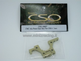 Team CSO CNC Alu Lower Bulkhead (Gold) 1 Pcs