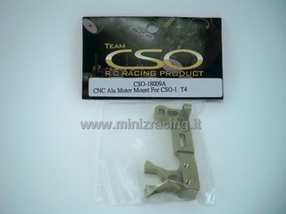 Team CSO CNC Alu One Pice Motor Mount (Gold) 1pcs