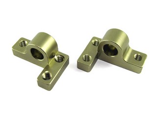 Team CSO Alu Rear Suspension Arm Mount C +3.5mm 0 Degree L/R For CSO-1 (2pcs)