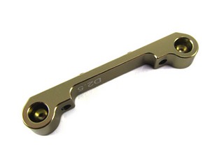 Team CSO Alu Rear Arm Mount D 2.5 Degree (Oro) per CSO1 V2 (1pcs)