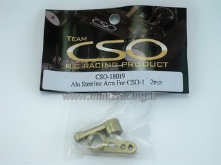 Team CSO Alu Steering Arm (Gold) 2pcs