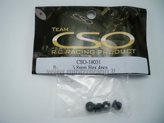 Team CSO Ball End 5.8mm Hex (4pcs)