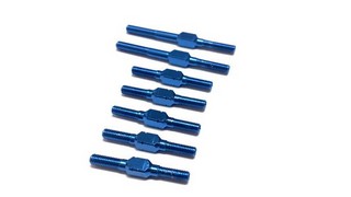 Team CSO Alu Turnbuckle Set For CSO-V2 (Blu) 7pcs