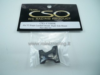 Team CSO Alu V3 Single Layshaft Mount Holder For V3