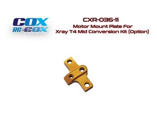 PPM-RC Racing CXR-036-11 - Motor Mount Plate For Xray T4 Mid Conversion Kit (Option)