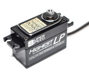 Highest DLP650 Low Profile (0.06s/8.3kg/7.4V) Coreless Servo