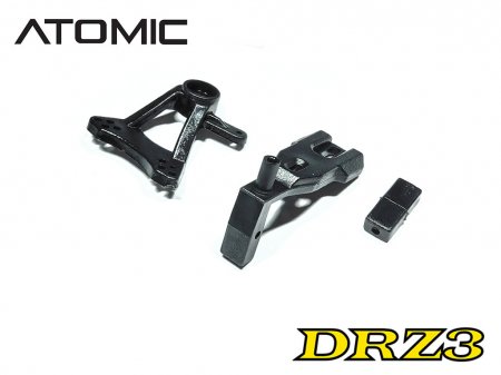 Atomic DRZ3-10 - DRZ3 MP Steering Crank and Servo Mount