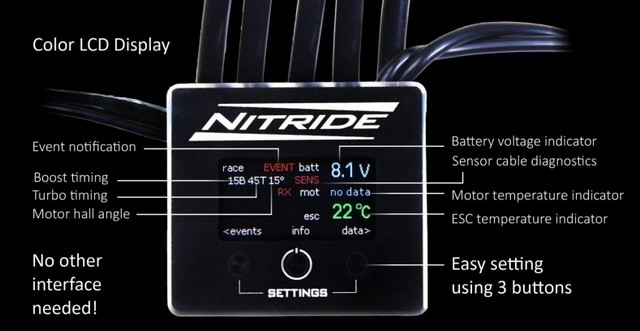 Elceram ELC001 - Electronic Speed Controller NITRIDE 1/10 G1